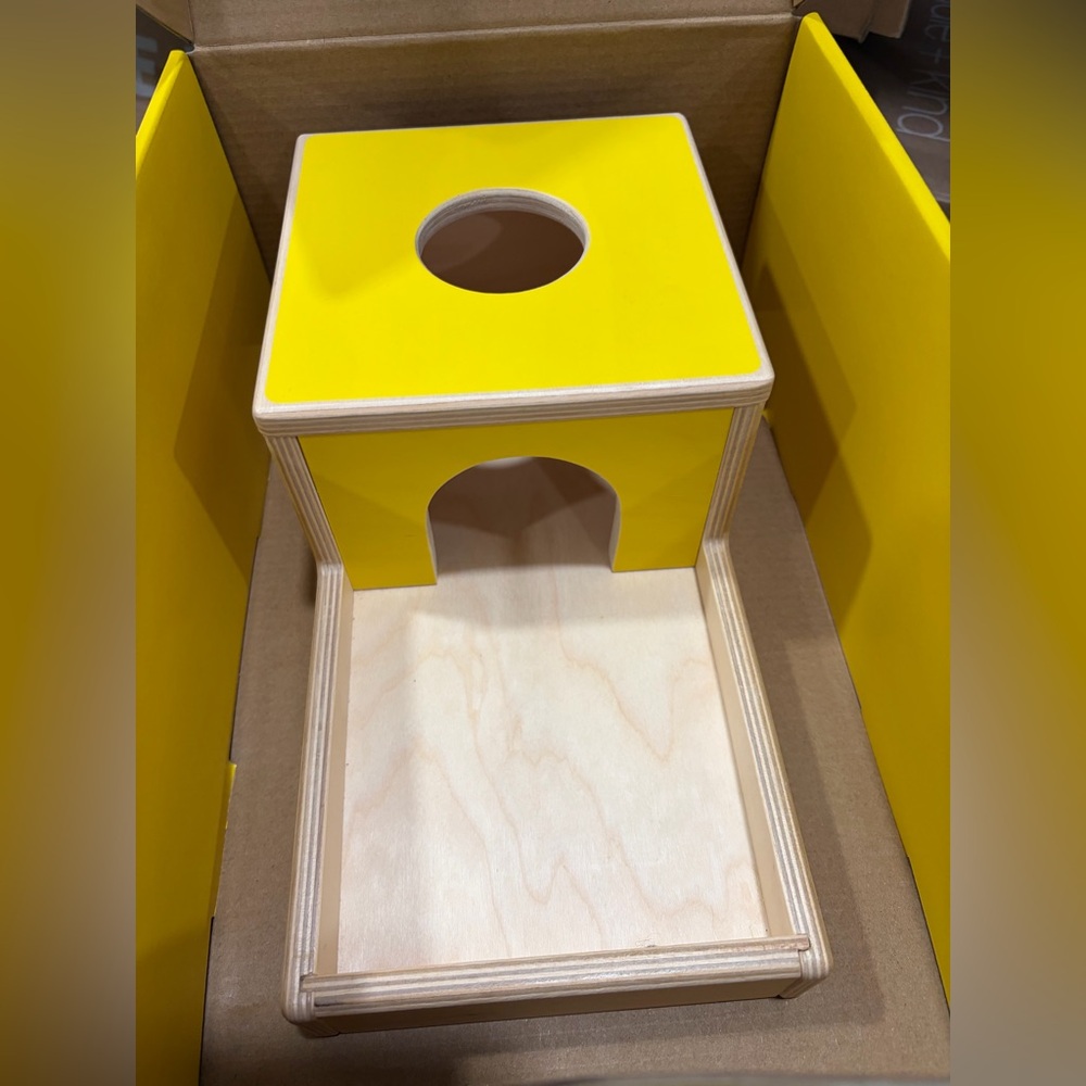 Lovevery Ball Drop Box The Inspector Play Kit  7-8 Months Wooden Montessori Toy